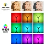 Ulanzi VL110 RGB Tube Photography Lamp 2500-9000K 2600mAh Rechargeable Portable Studio Camping Fill Lighting Kit For Youtube - Ảnh 4