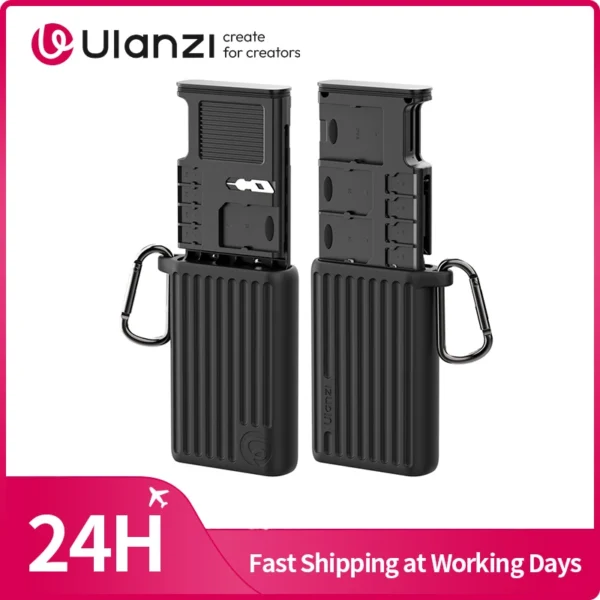 ​Ulanzi MCR-01/02 Multifunctional High-Speed Card Reader Store&Transfer in One Card Reader Dual-Slot Power