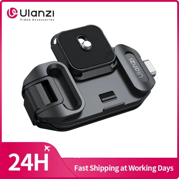 ​Ulanzi UKA07 Uka Quick-release Kit for Backpack Backpack Clip for Camera Compatible with F38 Top Plate