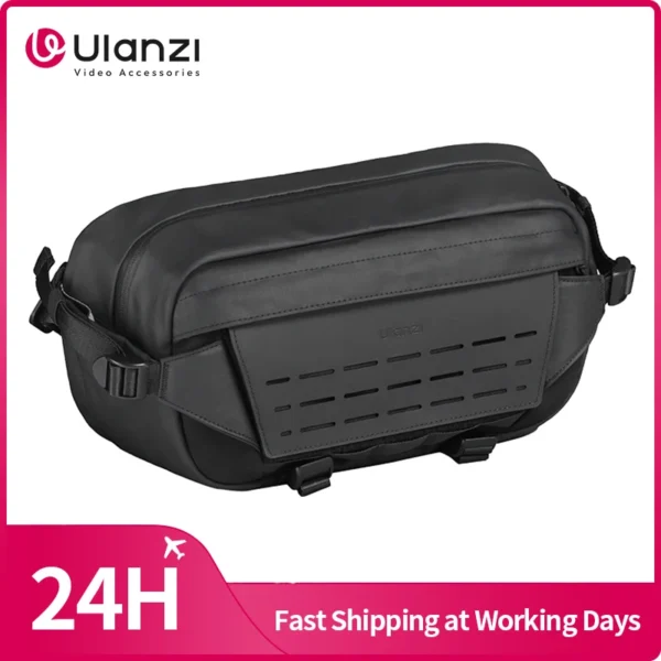 Ulanzi AB02 TAI Outdoor Sling Bag Body-Cross Bag Chest Bag  Travel Bag 9L for Smartphone Mirrorless Camera Fill Light