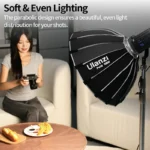 Ulanzi LAS003 60cm Parabolic Softbox Standard Bowens Mount / Mini Bowens Mount Portanble Softbox - Ảnh 2