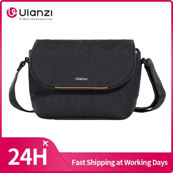 Ulanzi F02 Sling Bag Cross-body Bag Portable Travel Bag for Mirrorless Camera Fill Light Microphone Smartphone