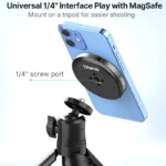 Ulanzi R101 Magsafe to 1/4 Tripod Base Mount Universal for iPhone 12 13 14 15 Mini/ Pro/ Pro Max Phone Holder Clamp Clip - Ảnh 5